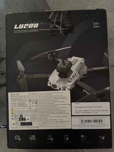 Lu200 foldable drone dual - –,