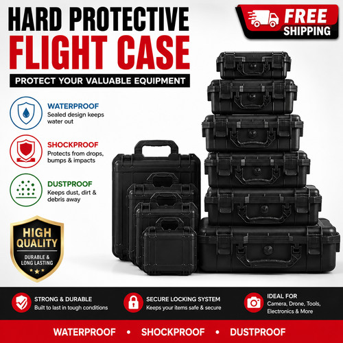 Waterproof hard flight - hard,
